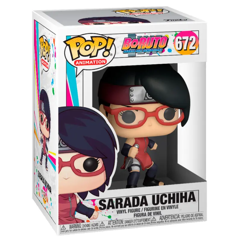 Boruto: Naruto Next Generations POP! Animation Figurka winylowa Sarada Uchiha 9 cm zdjęcie produktu