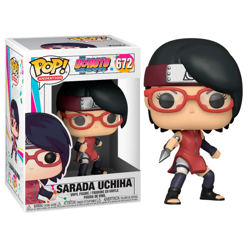 Boruto: Naruto Next Generations POP! Animation Figurka winylowa Sarada Uchiha 9 cm zdjęcie produktu