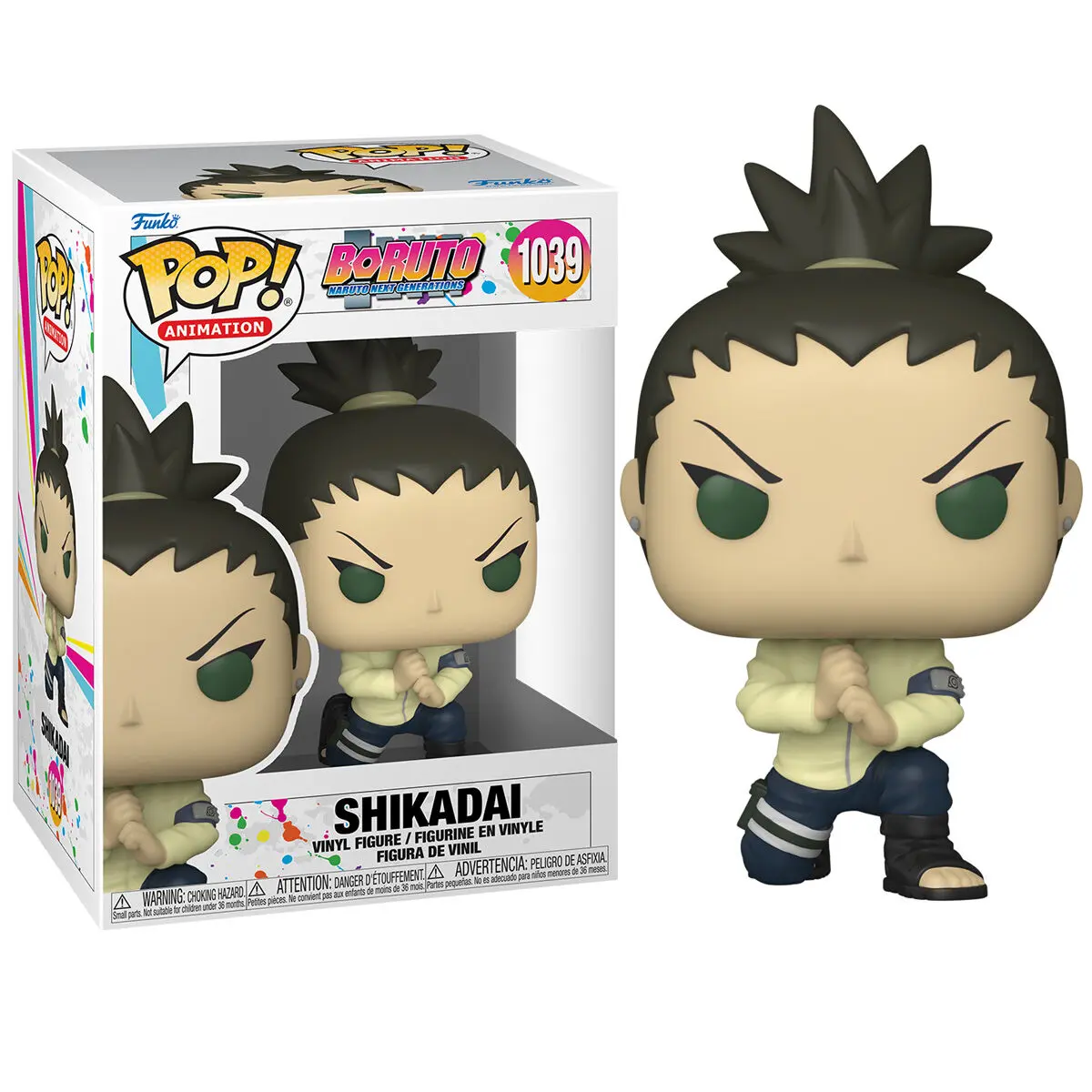 Boruto: Naruto Next Generations POP! Animation Figurka winylowa Shikadai 9 cm zdjęcie produktu