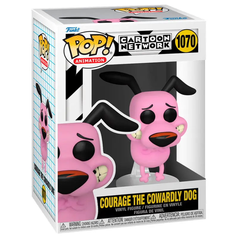 "Courage the Cowardly Dog" POP! Animation Figurka winylowa Odważny 9 cm zdjęcie produktu