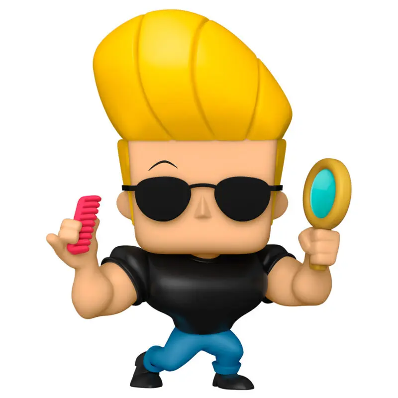 Johnny Bravo POP! Animation Winylowa Figurka Johnny z Lusterkiem i Grzebieniem 9 cm zdjęcie produktu
