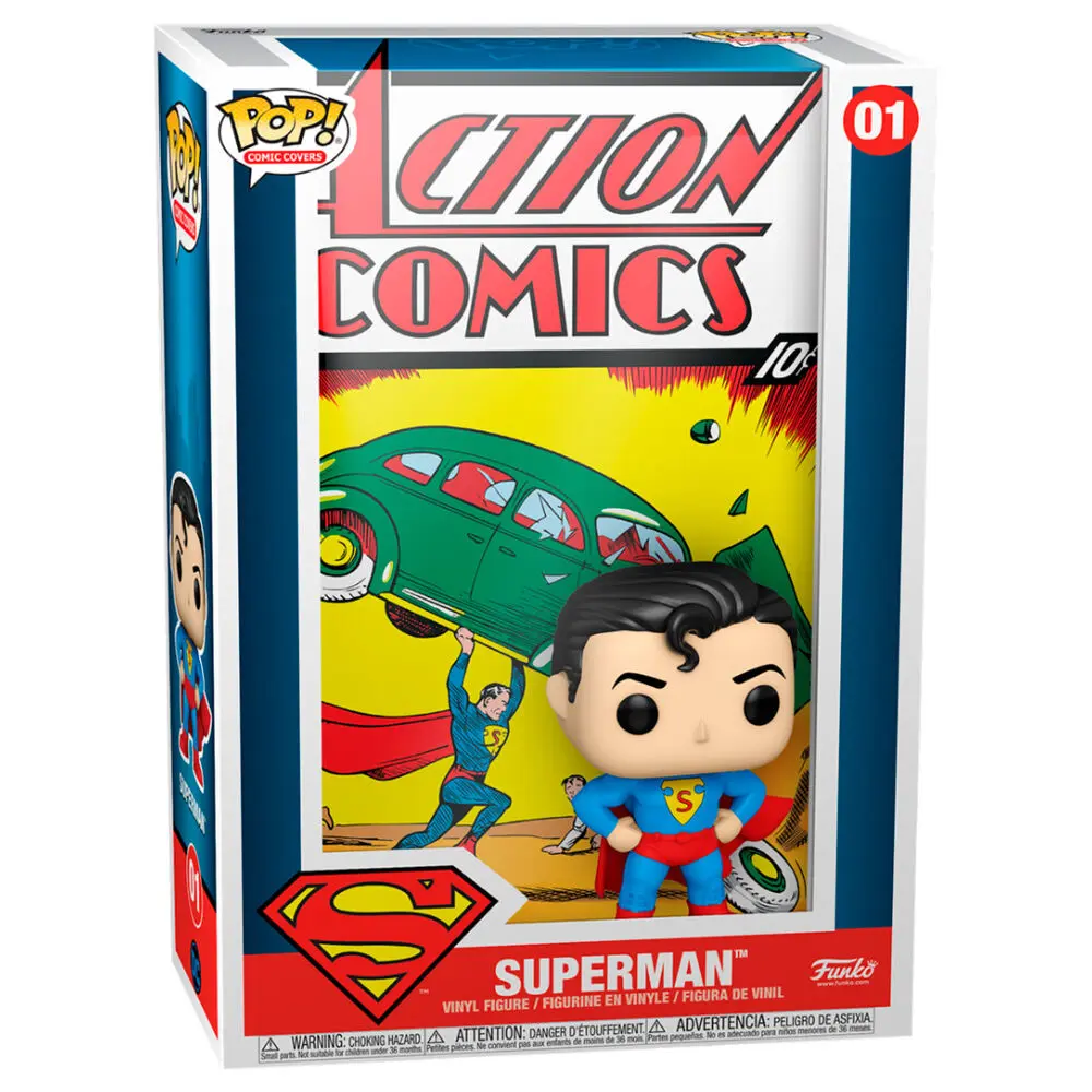 DC Comics POP! Okładka Komiksu Figurka Winylowa Superman Action Comic zdjęcie produktu