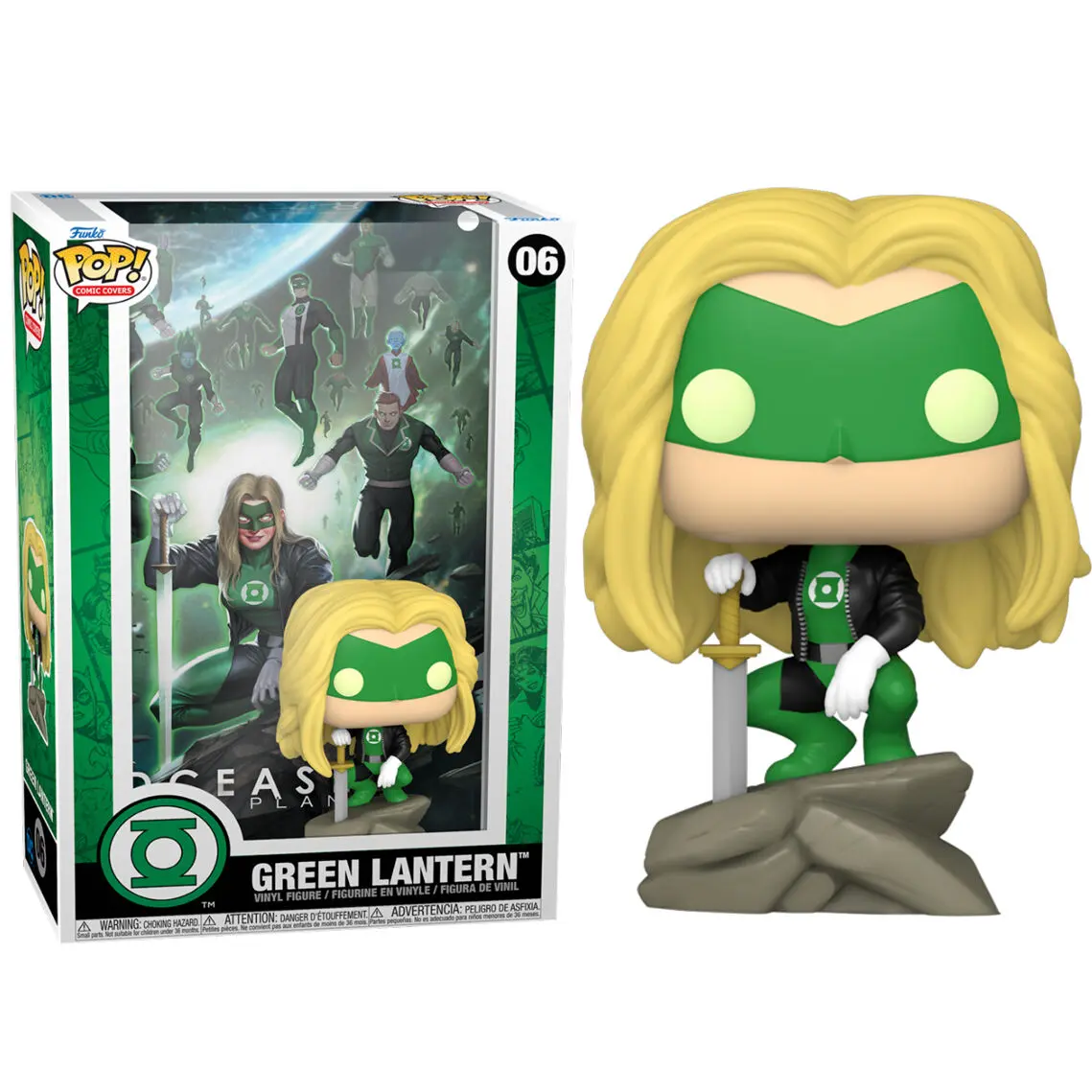 DC POP! Okładka Komiksu Figurka Vinyl DCeased Green Lantern 9 cm zdjęcie produktu