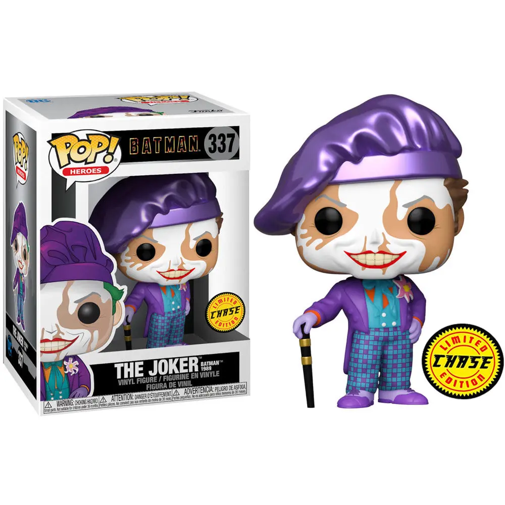 Figurka POP DC Comics Batman 1989 Joker z Kapeluszem Chase zdjęcie produktu