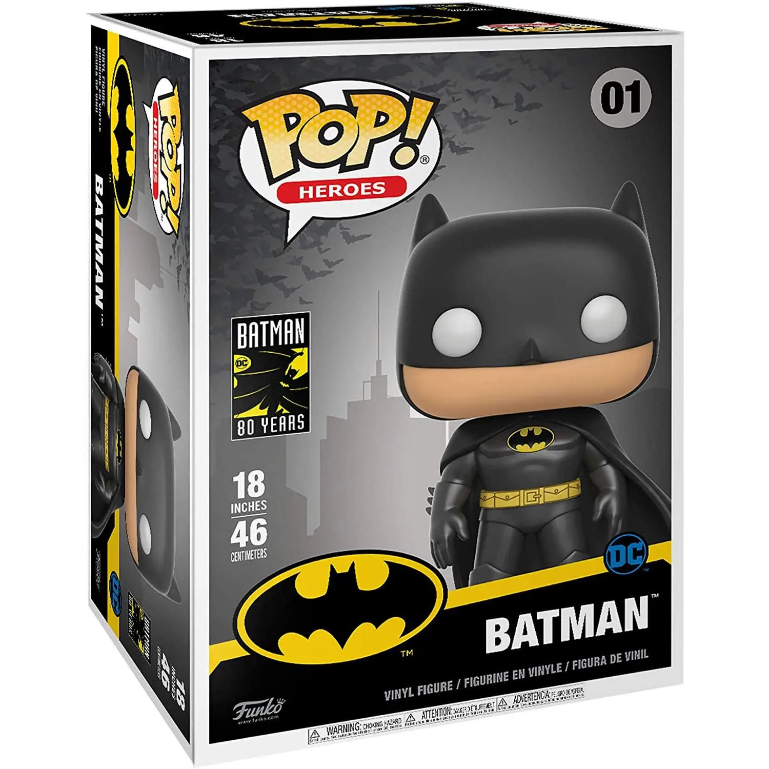 DC Comics Super Sized POP! Heroes Figurka winylowa Batman 48 cm zdjęcie produktu