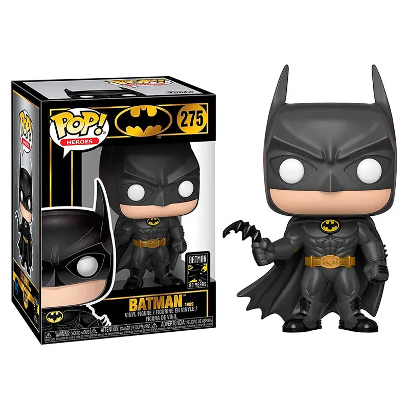 Batman 80th POP! Heroes Figurka winylowa Batman (1989) 9 cm zdjęcie produktu