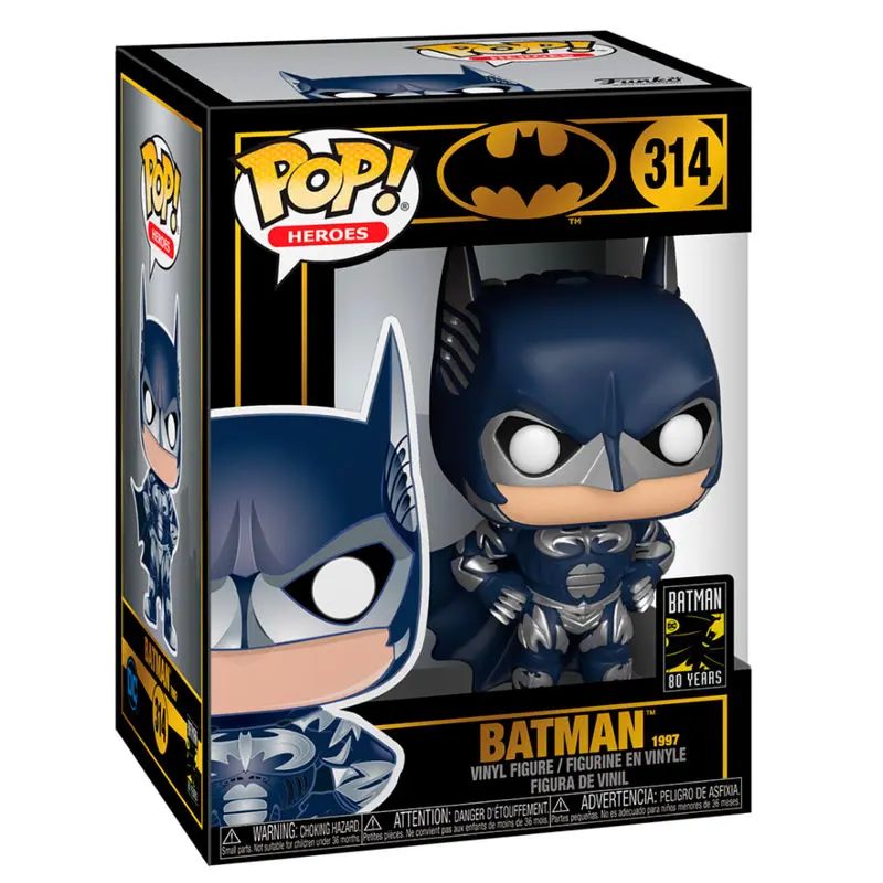 Batman 80th POP! Heroes Figurka Winylowa Batman (1997) 9 cm zdjęcie produktu