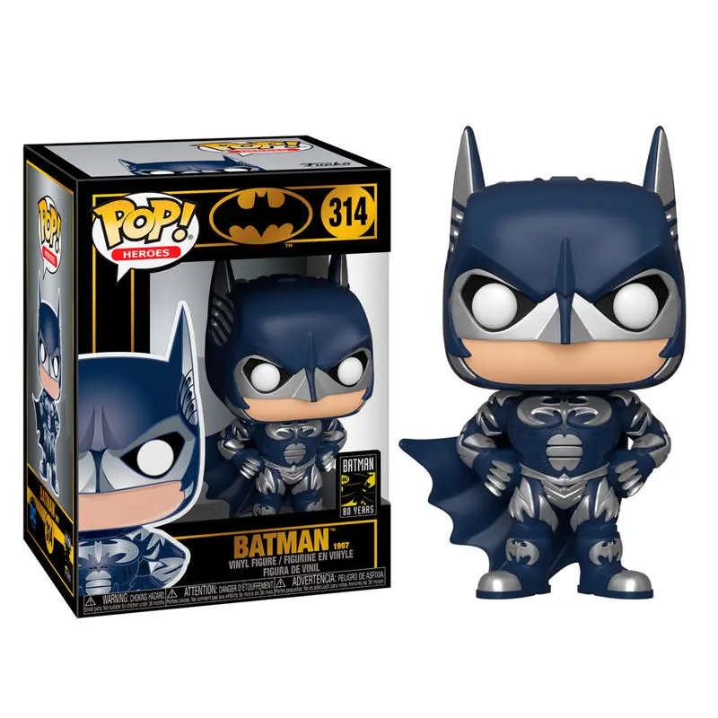 Batman 80th POP! Heroes Figurka Winylowa Batman (1997) 9 cm zdjęcie produktu