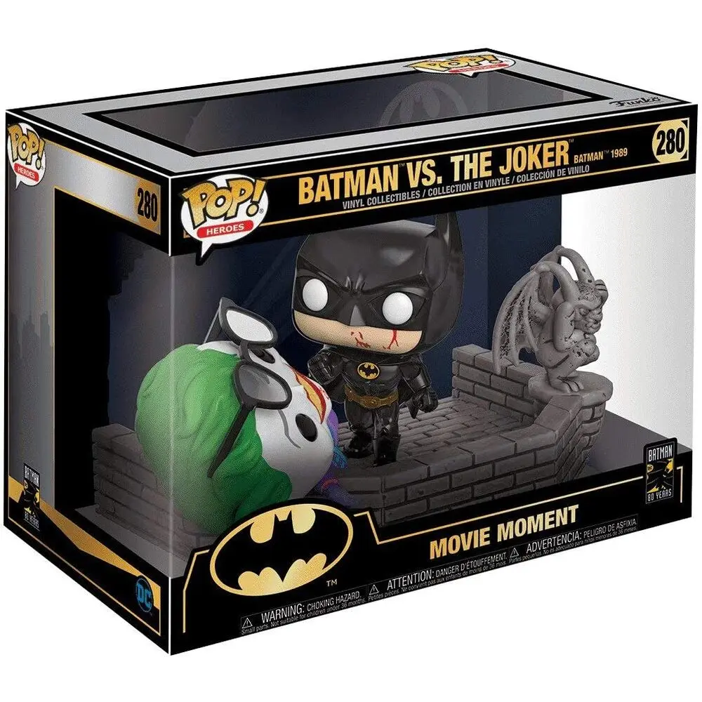 Batman 80th POP Moment! Figurki winylowe 2-Pack Batman & Joker (1989) 9 cm zdjęcie produktu