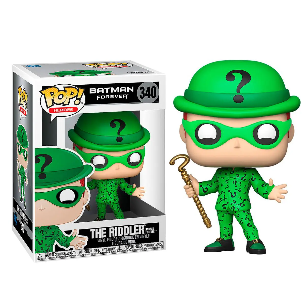 Batman Forever POP! Heroes Figurka Vinyl Riddler 9 cm zdjęcie produktu