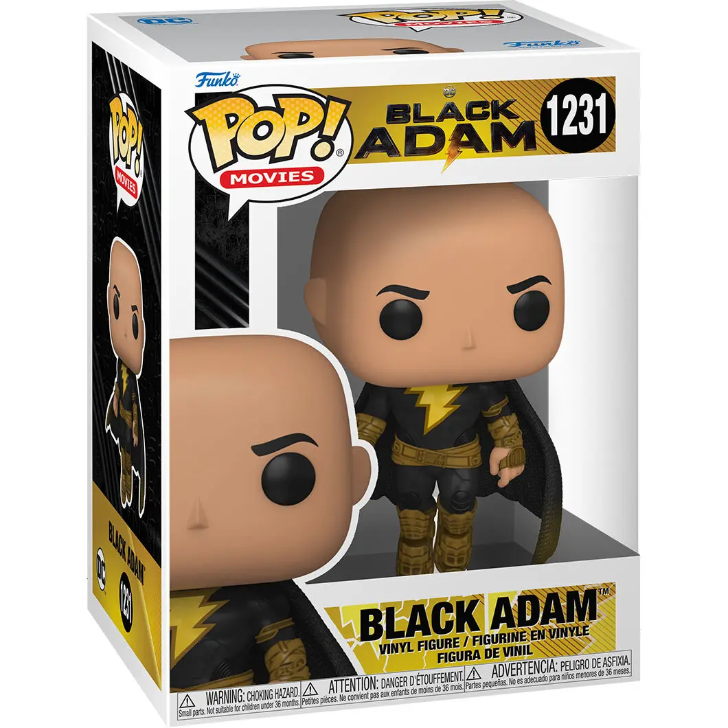 Black Adam POP! Movies Figurka winylowa Black Adam (Latający) 9 cm zdjęcie produktu