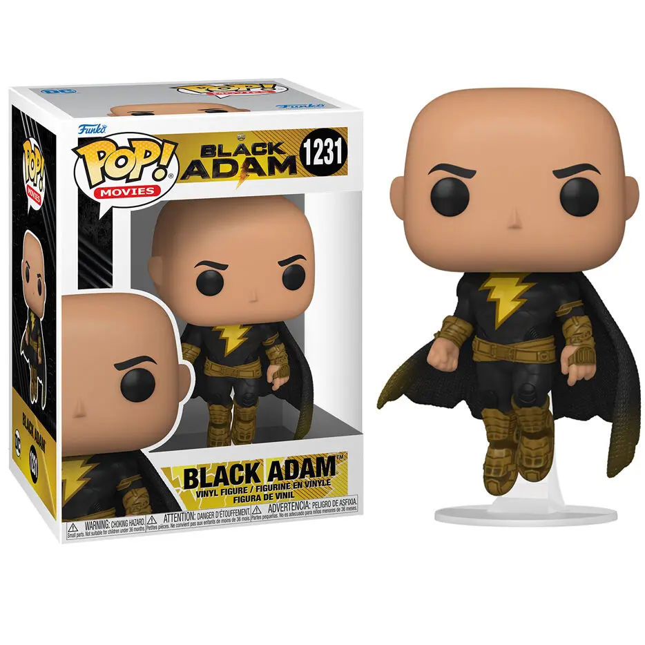 Black Adam POP! Movies Figurka winylowa Black Adam (Latający) 9 cm zdjęcie produktu