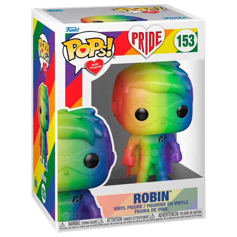 Pride 2022 DC Comics POP! Heroes Figurka winylowa Robin 9 cm zdjęcie produktu