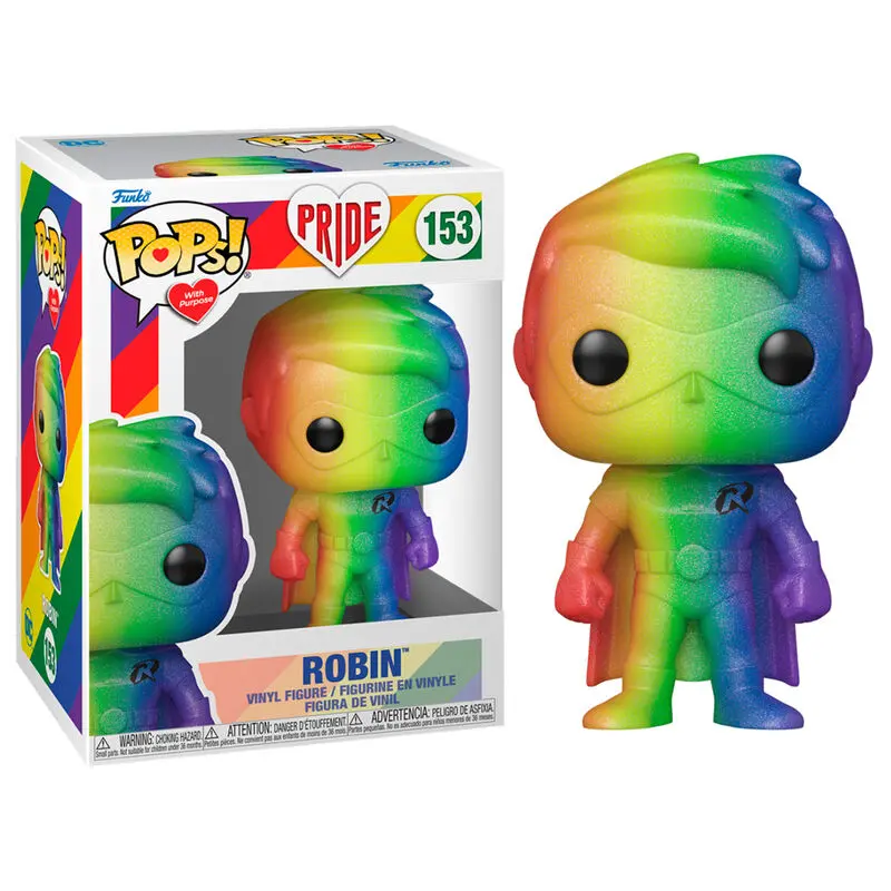 Pride 2022 DC Comics POP! Heroes Figurka winylowa Robin 9 cm zdjęcie produktu