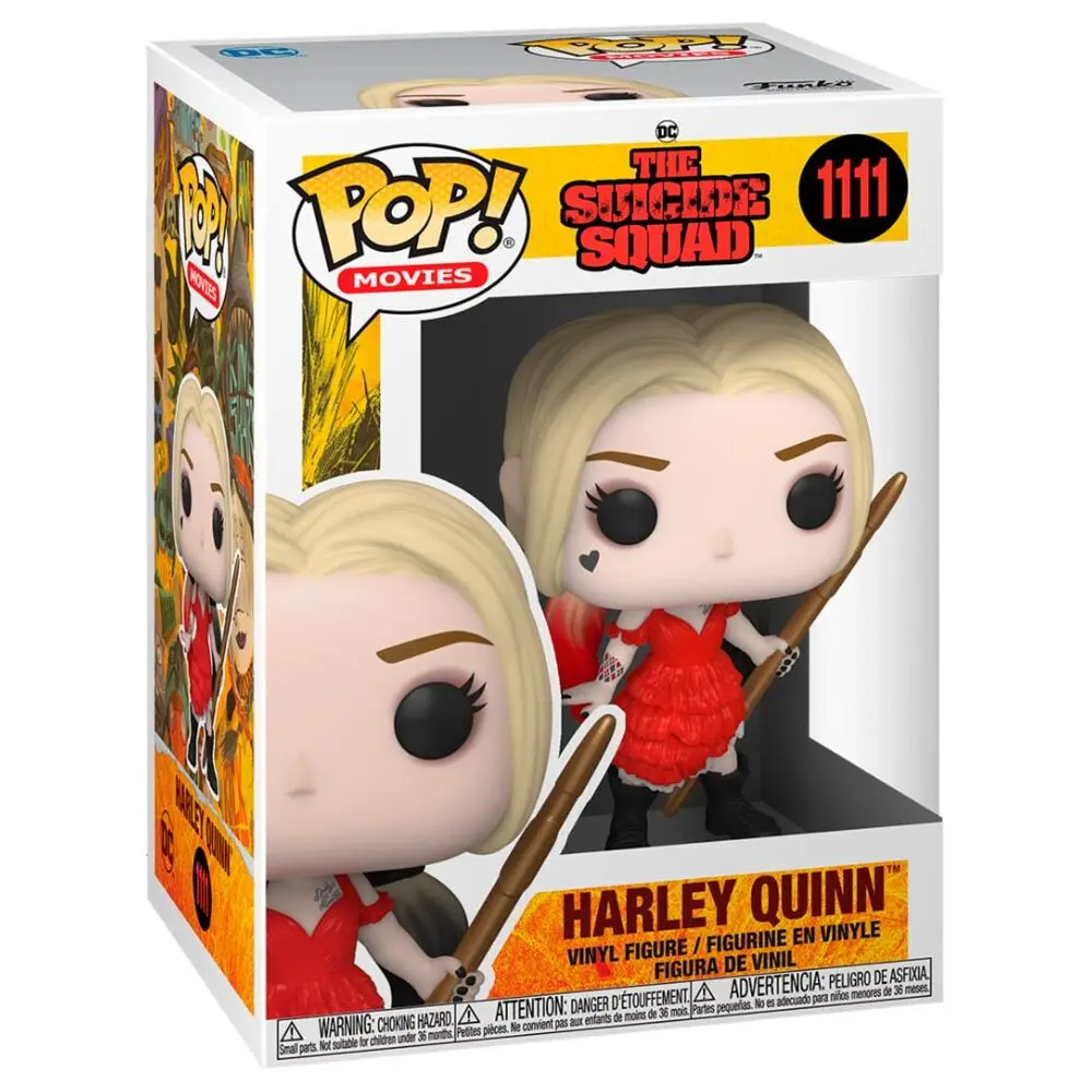 The Suicide Squad POP! Movies Figurka winylowa Harley Quinn (Damaged Dress) 9 cm zdjęcie produktu