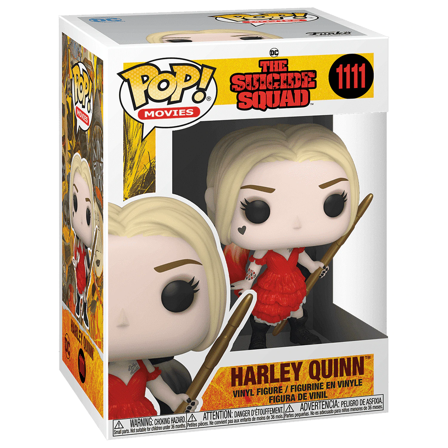 The Suicide Squad POP! Movies Figurka winylowa Harley Quinn (Damaged Dress) 9 cm zdjęcie produktu