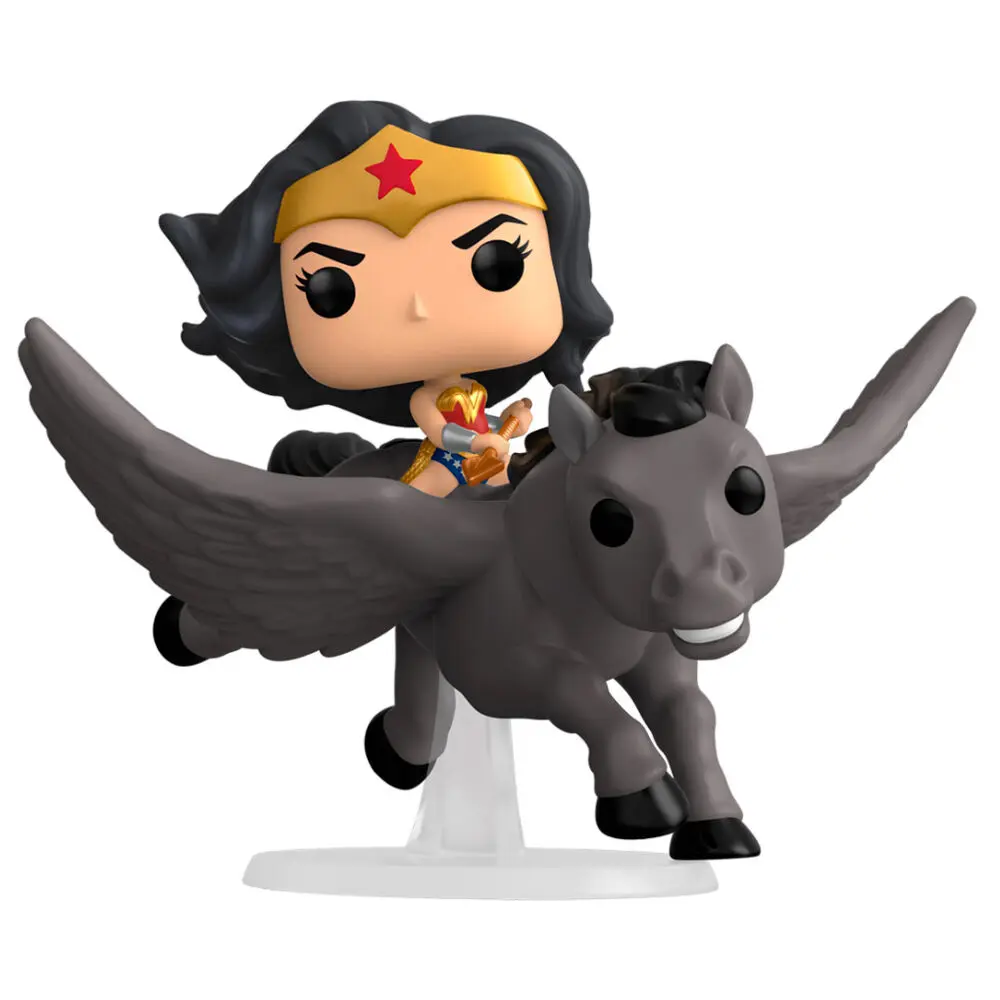 Wonder Woman POP! Rides Figurka Vinyl Wonder Woman 80th na Pegazie 15 cm zdjęcie produktu