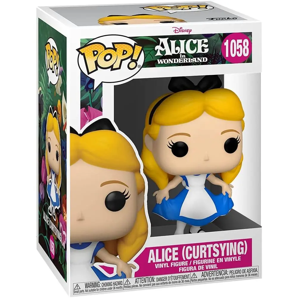 Alice in Wonderland POP! Disney Figurka Winylowa Alicja Dyga 9 cm zdjęcie produktu