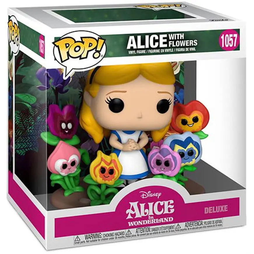 Alicja w Krainie Czarów POP! Deluxe Figurka winylowa Alicja z Kwiatami 10 cm zdjęcie produktu