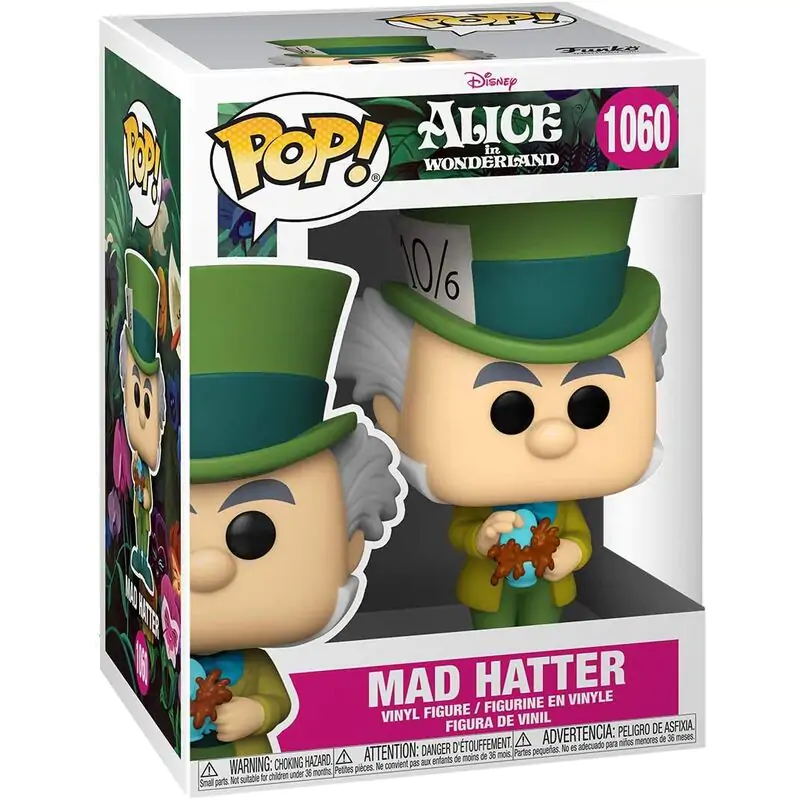 Alicja w Krainie Czarów POP! Disney Vinyl Figure Mad Hatter 9 cm zdjęcie produktu
