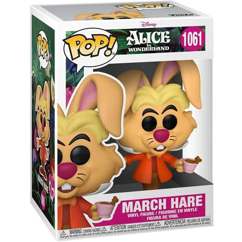 Alice in Wonderland POP! Disney Figurka Winylowa Szarak March Hare 9 cm zdjęcie produktu