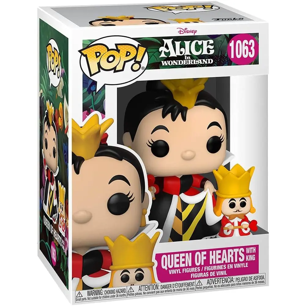 Alice in Wonderland POP! & Buddy Figurka Winylowa Królowa z Królem 9 cm zdjęcie produktu