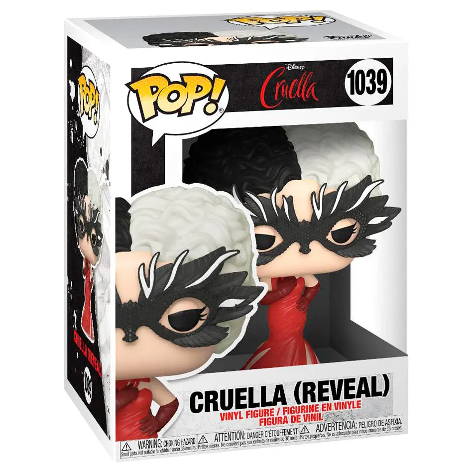 Cruella POP! Disney Figurka Winylowa Cruella (Reveal) 9 cm zdjęcie produktu