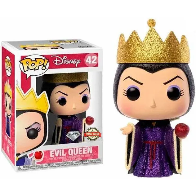 Królewna Śnieżka i Siedmiu Krasnoludków POP! Figurka Vinyl Evil Queen (Diamond Glitter) 9 cm zdjęcie produktu