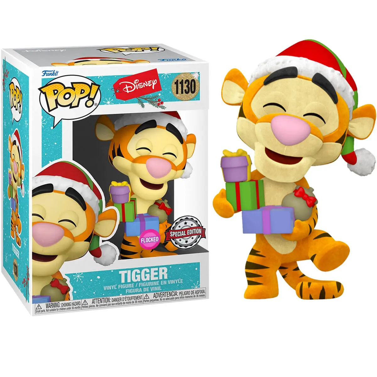 Kubuś Puchatek POP! Disney Vinyl Figure Tigger (Flocked) 9 cm zdjęcie produktu