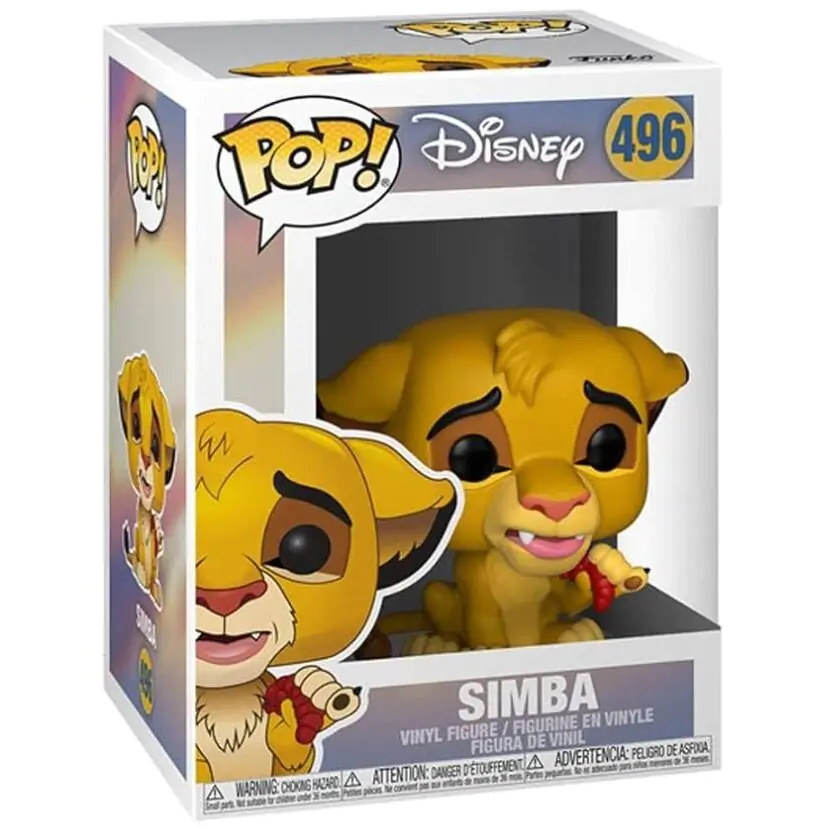 The Lion King POP! Disney Figurka Vinyl Simba 9 cm zdjęcie produktu