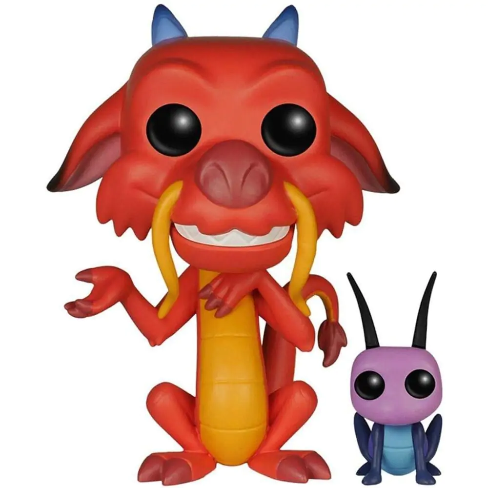 Mulan POP! Disney Figurka winylowa Mushu & Cri-Kee 7 cm zdjęcie produktu