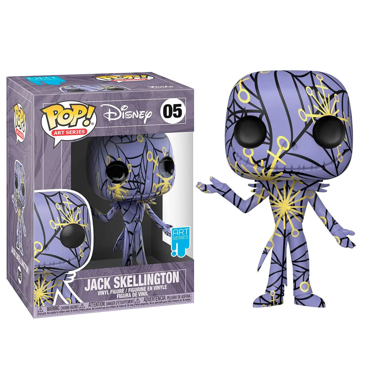 Nightmare before Christmas POP! Disney Artist Series Figurka winylowa Jack z etui 9 cm zdjęcie produktu