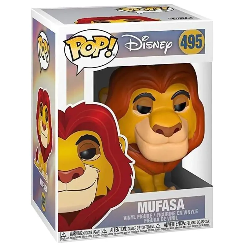 Król Lew POP! Disney Figurka Vinyl Mufasa 9 cm zdjęcie produktu