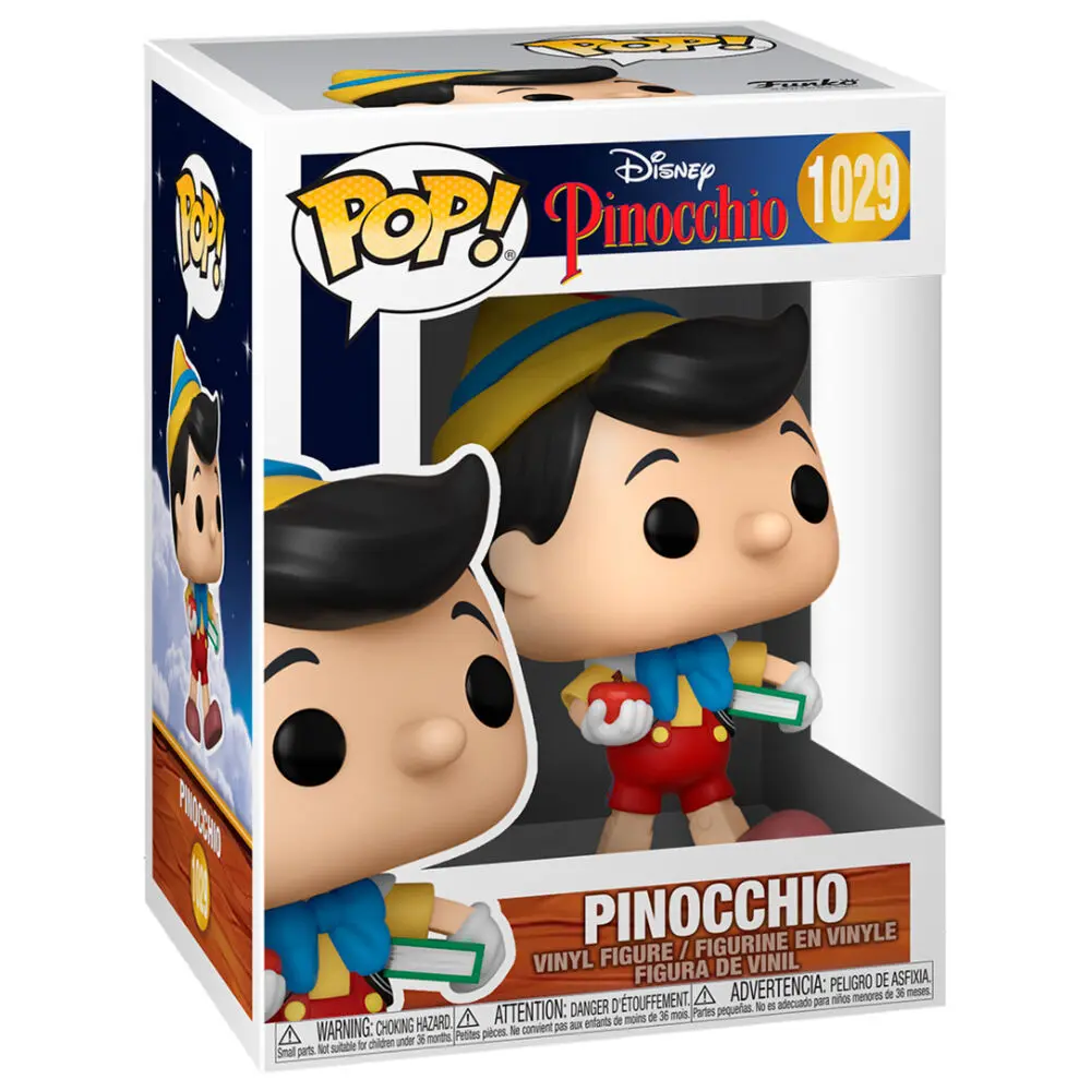 Pinocchio 80th Anniversary POP! Disney Figurka winylowa Szkolny Pinokio 9 cm zdjęcie produktu