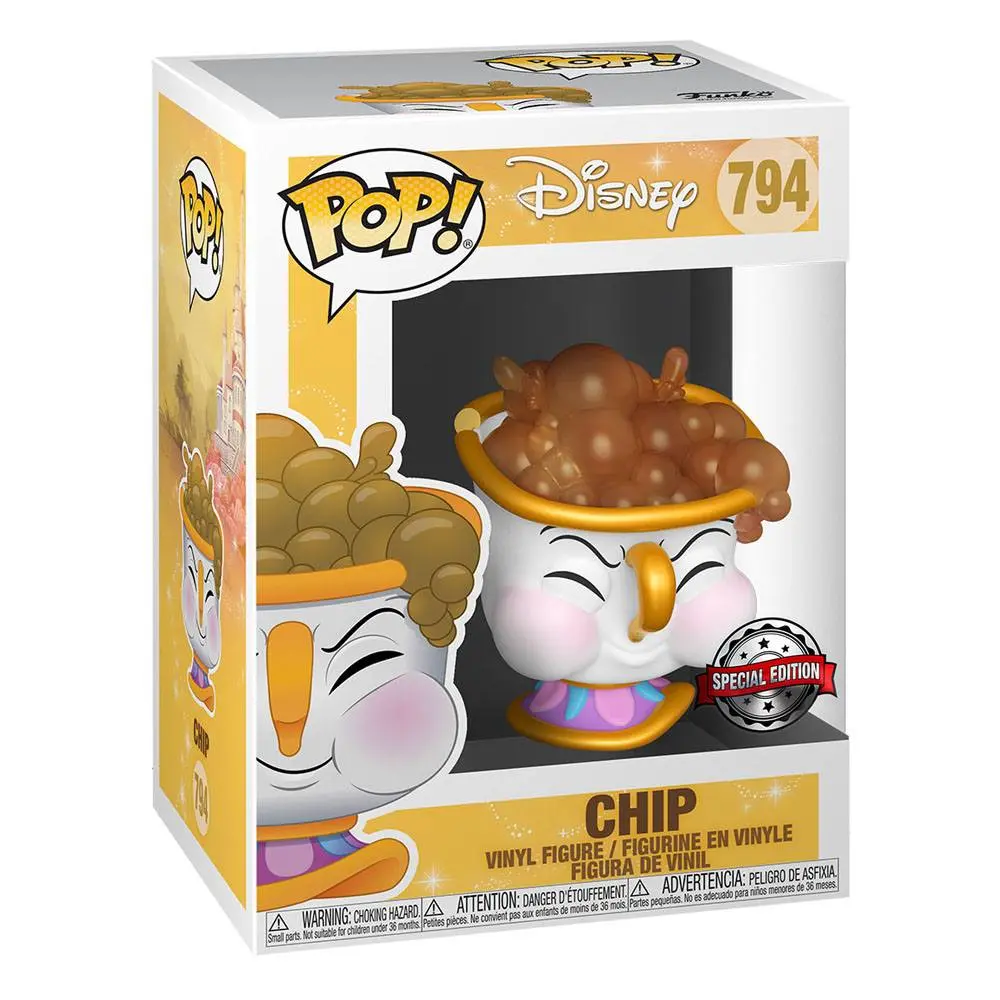 Piękna i Bestia POP! Disney Figurka Vinyl Chip z Bąbelkami 9 cm zdjęcie produktu