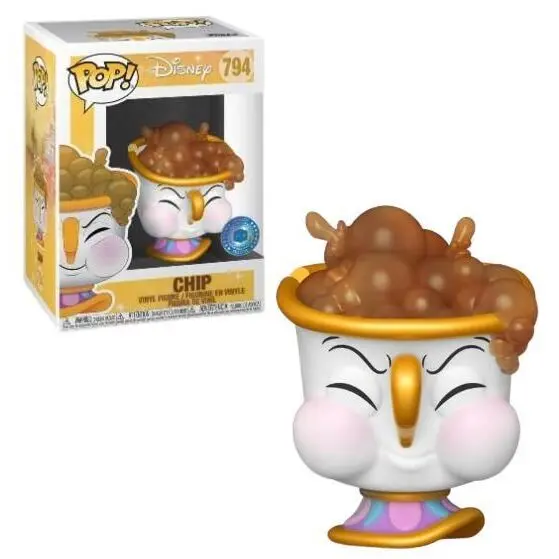 Piękna i Bestia POP! Disney Figurka Vinyl Chip z Bąbelkami 9 cm zdjęcie produktu