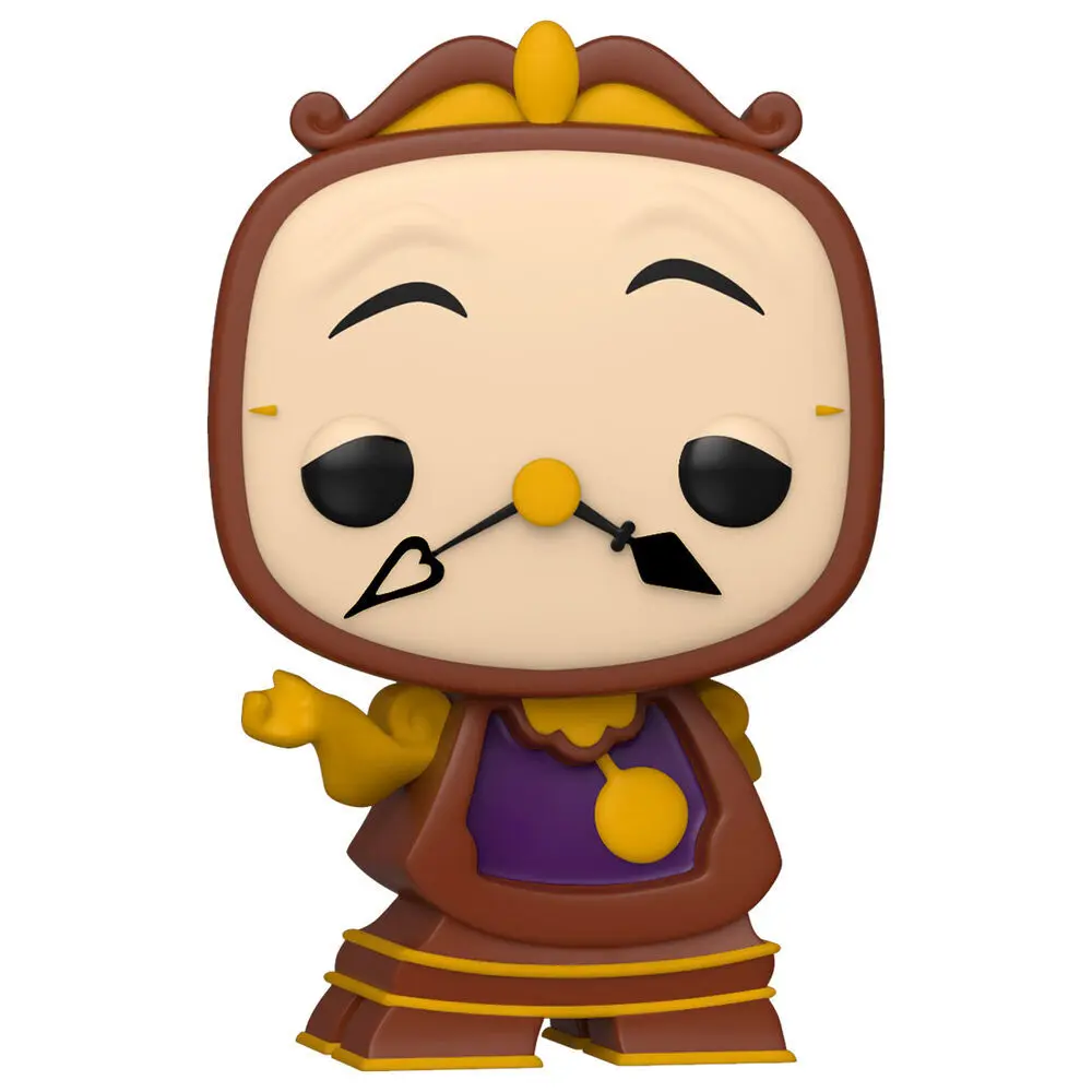 Beauty and the Beast POP! Movies Figurka winylowa Cogsworth 9 cm zdjęcie produktu