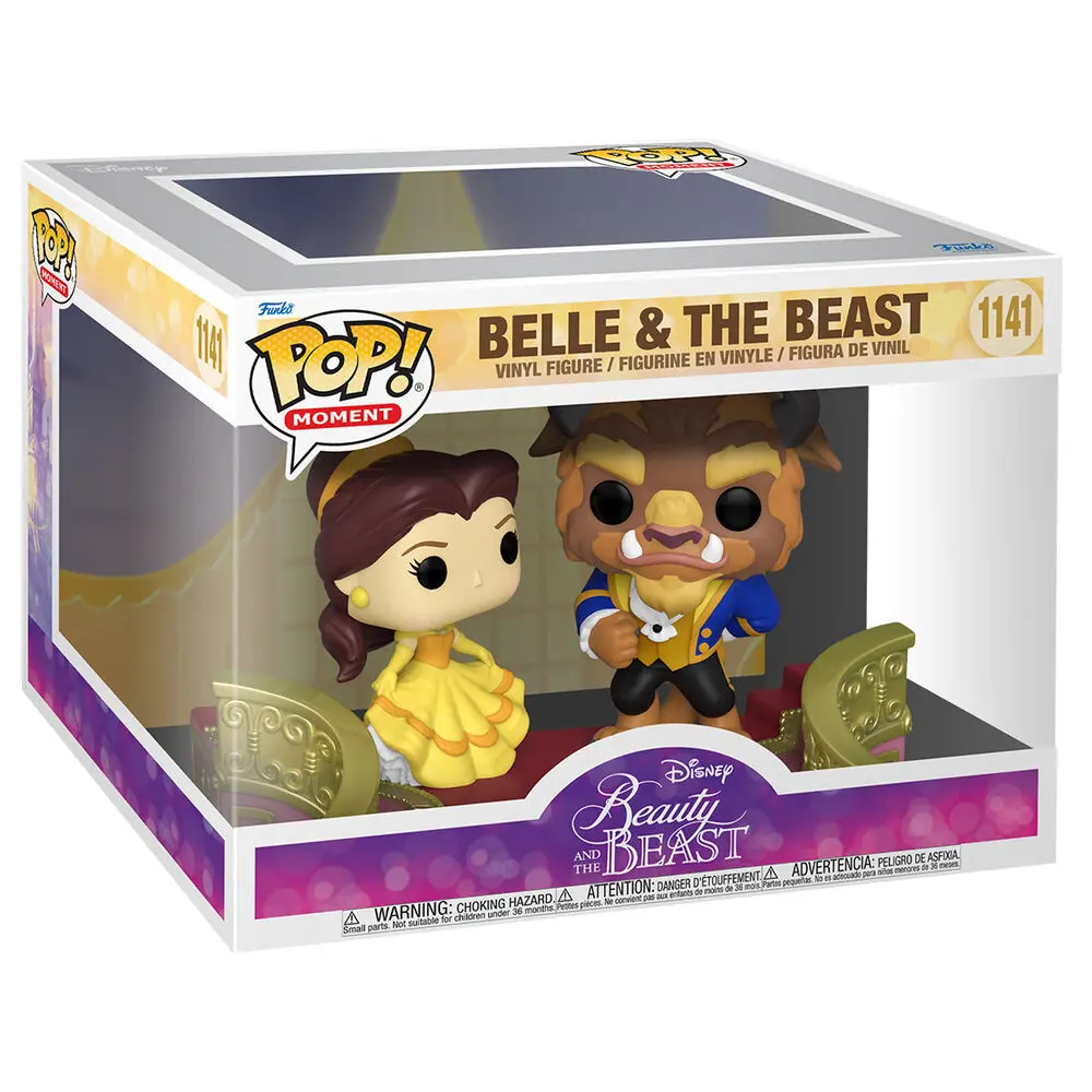 Beauty and the Beast POP Moment! Figurki winylowe Formal Belle & Beast 2-pak 9 cm zdjęcie produktu