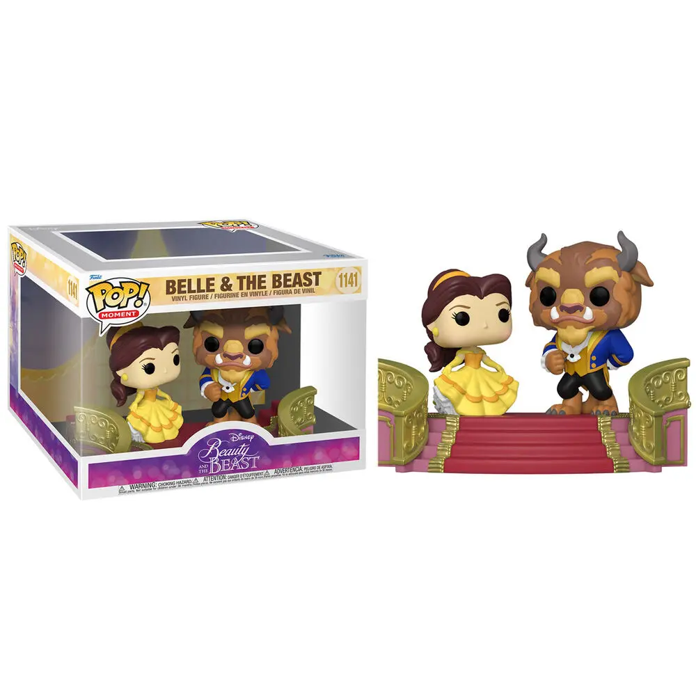 Beauty and the Beast POP Moment! Figurki winylowe Formal Belle & Beast 2-pak 9 cm zdjęcie produktu