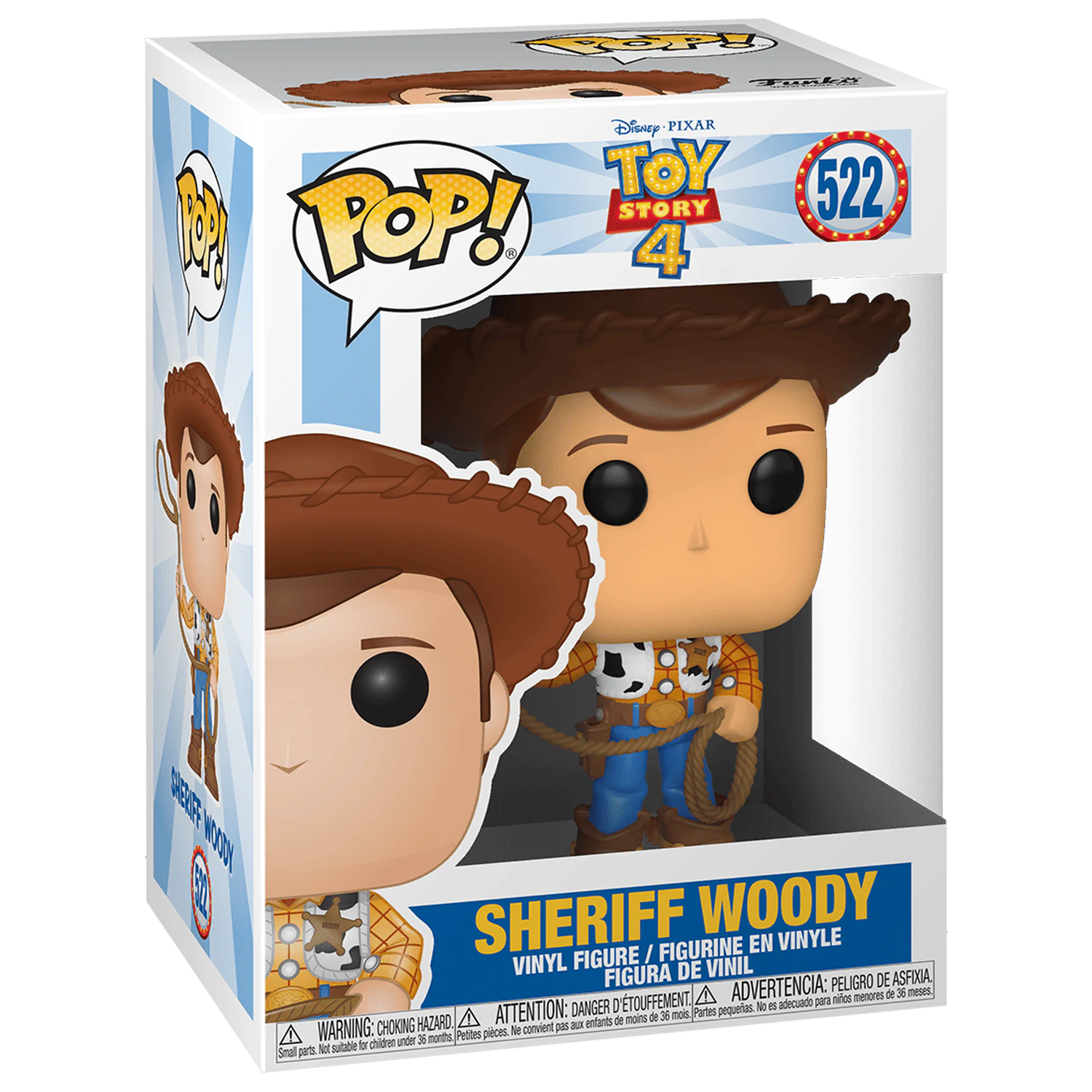 Toy Story 4 POP! Disney Figurka Winylowa Woody 9 cm zdjęcie produktu