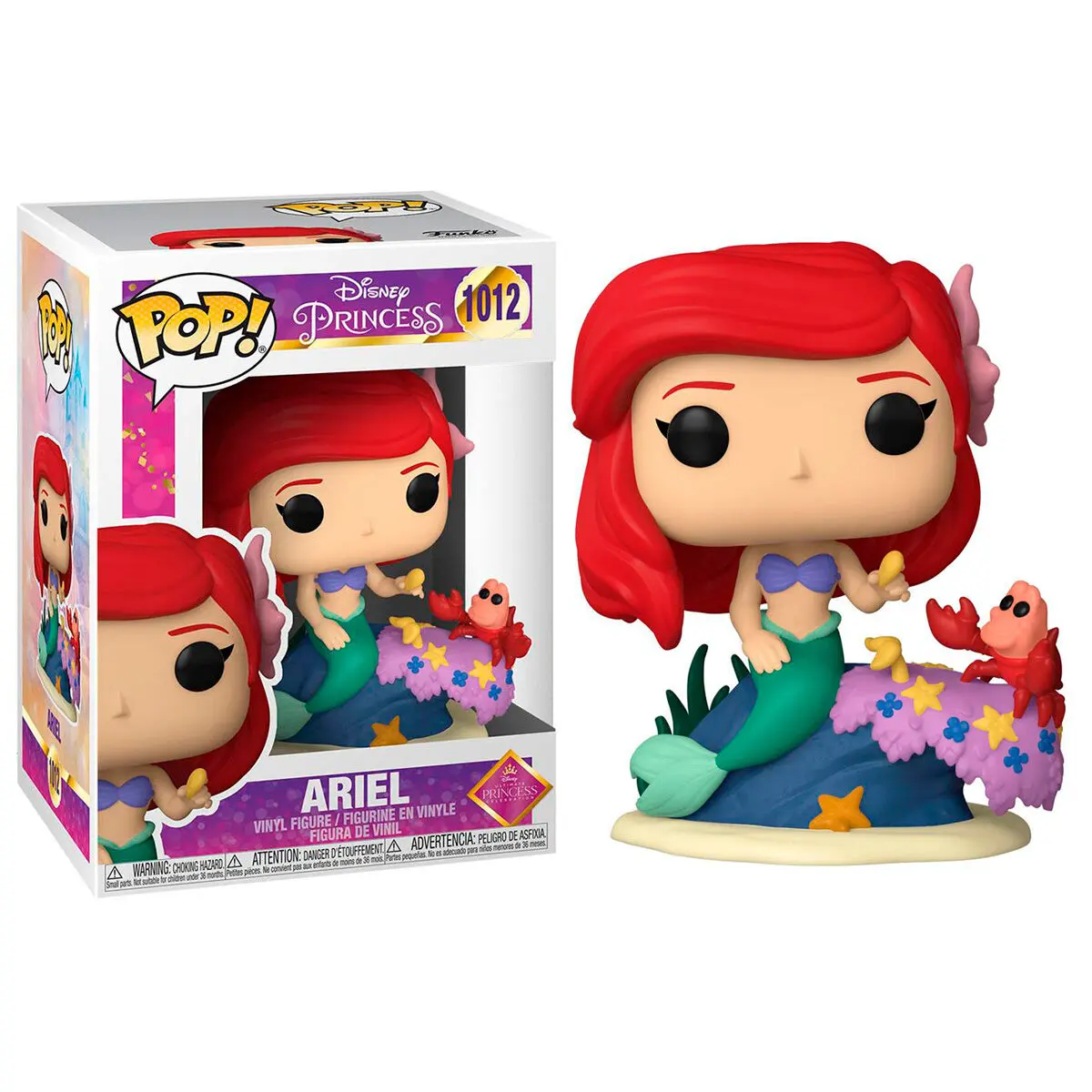 Disney: Ultimate Princess POP! Figurka winylowa Disney Ariel 9 cm zdjęcie produktu