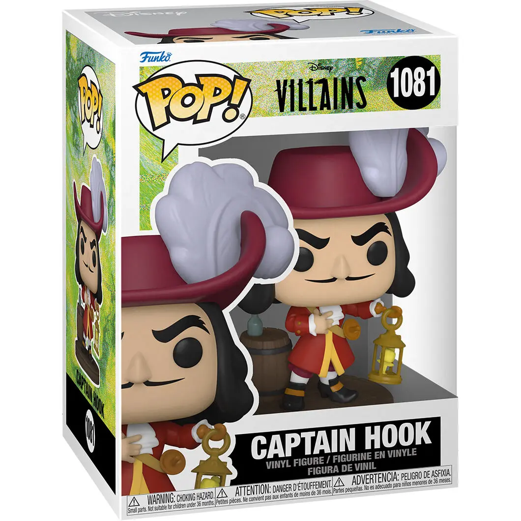 Disney: Villains POP! Figurka winylowa Disney Kapitan Hak 9 cm zdjęcie produktu