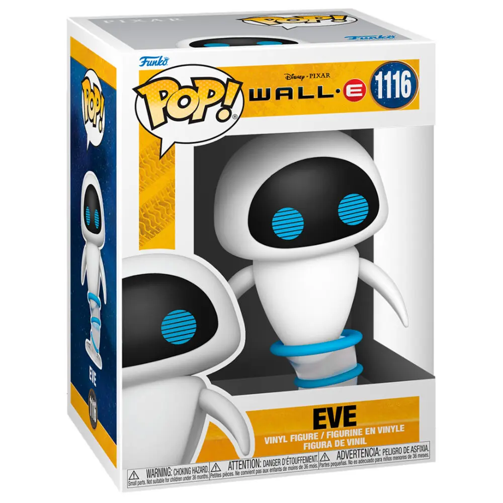 Wall-E POP! Movies Figurka winylowa Eve Flying 9 cm zdjęcie produktu