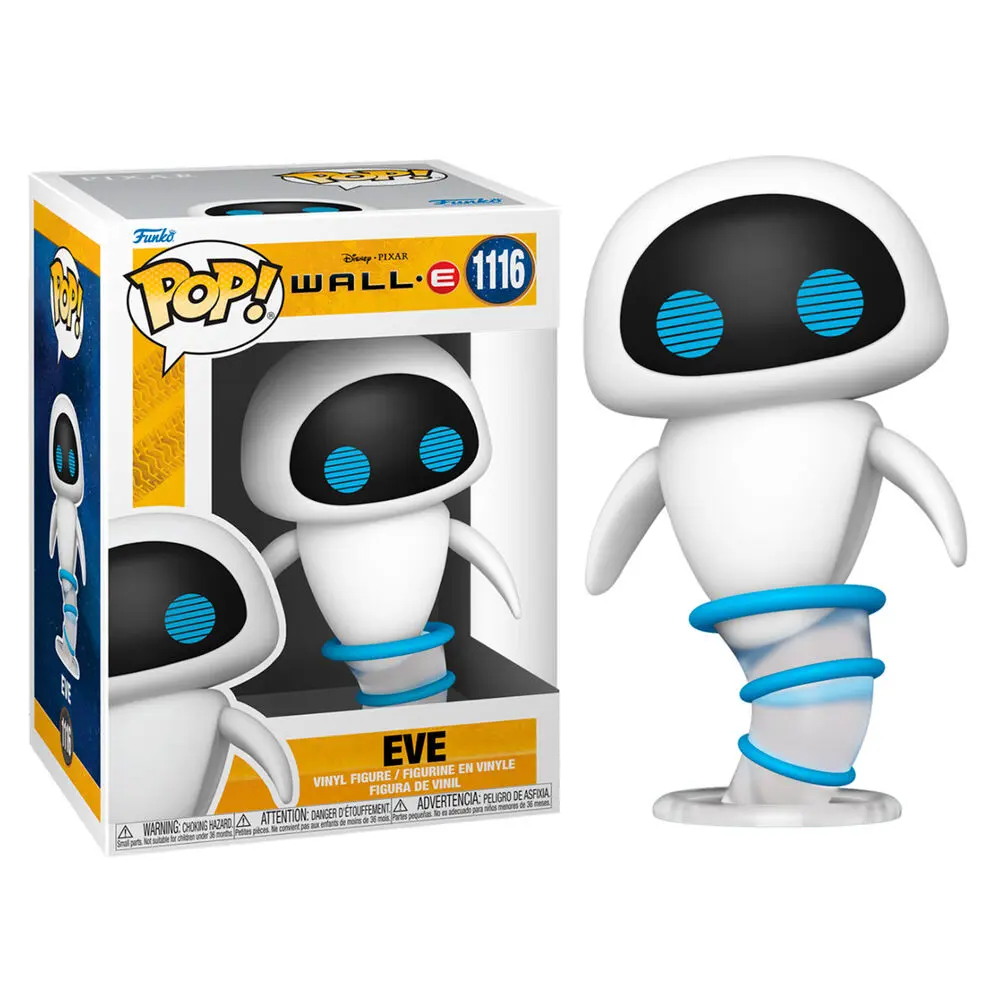 Wall-E POP! Movies Figurka winylowa Eve Flying 9 cm zdjęcie produktu