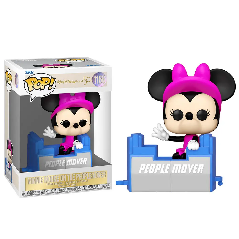 Walt Disney World 50th Anniversary POP! Disney Figurka Vinyl People Mover Minnie 9 cm zdjęcie produktu