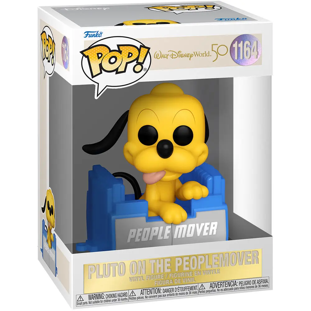 Walt Disney World 50th Anniversary POP! Disney Figurka winylowa People Mover Pluto z balonem 9 cm zdjęcie produktu