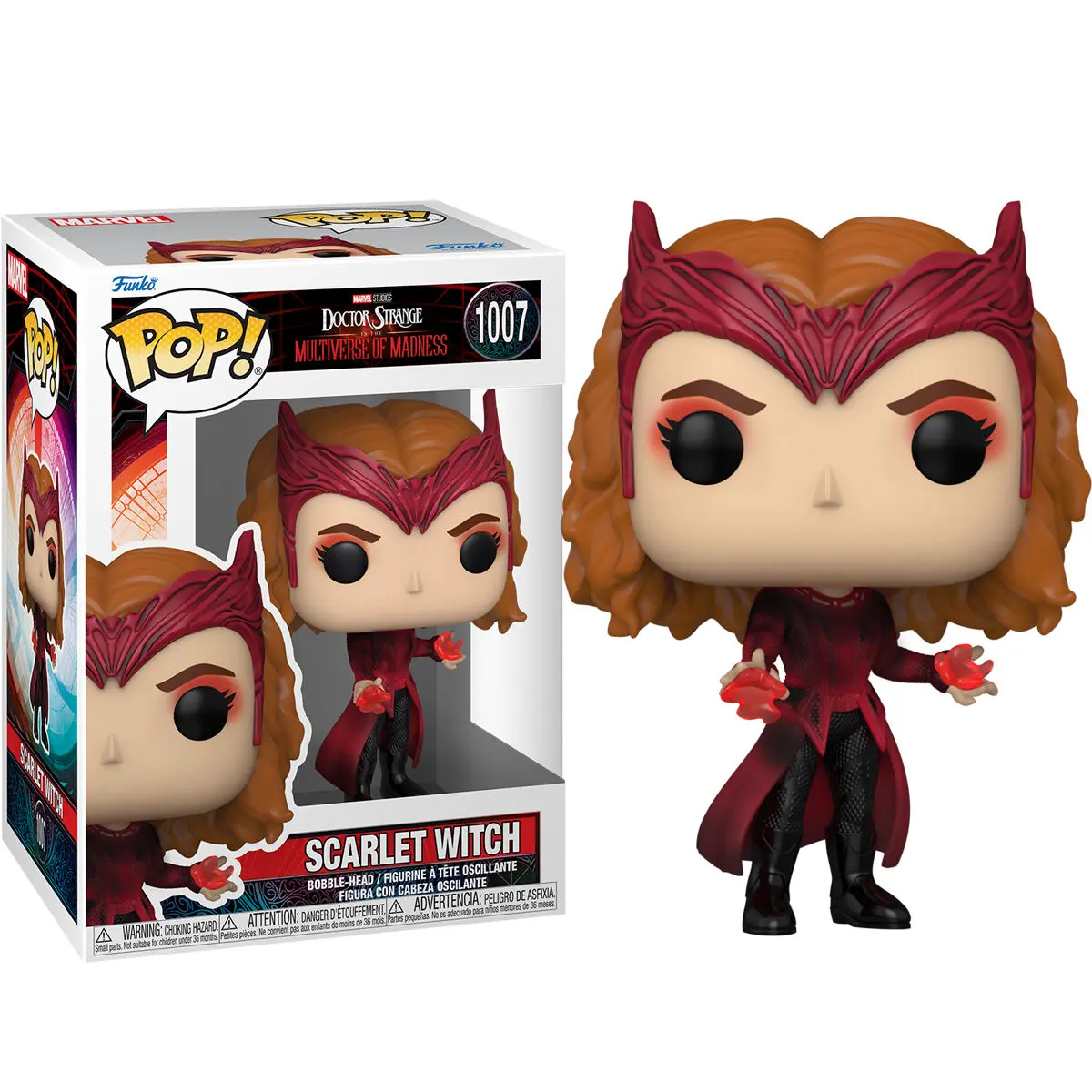 Doctor Strange in the Multiverse of Madness POP! Marvel Vinyl Figure Scarlet Witch 9 cm Figurka winylowa zdjęcie produktu