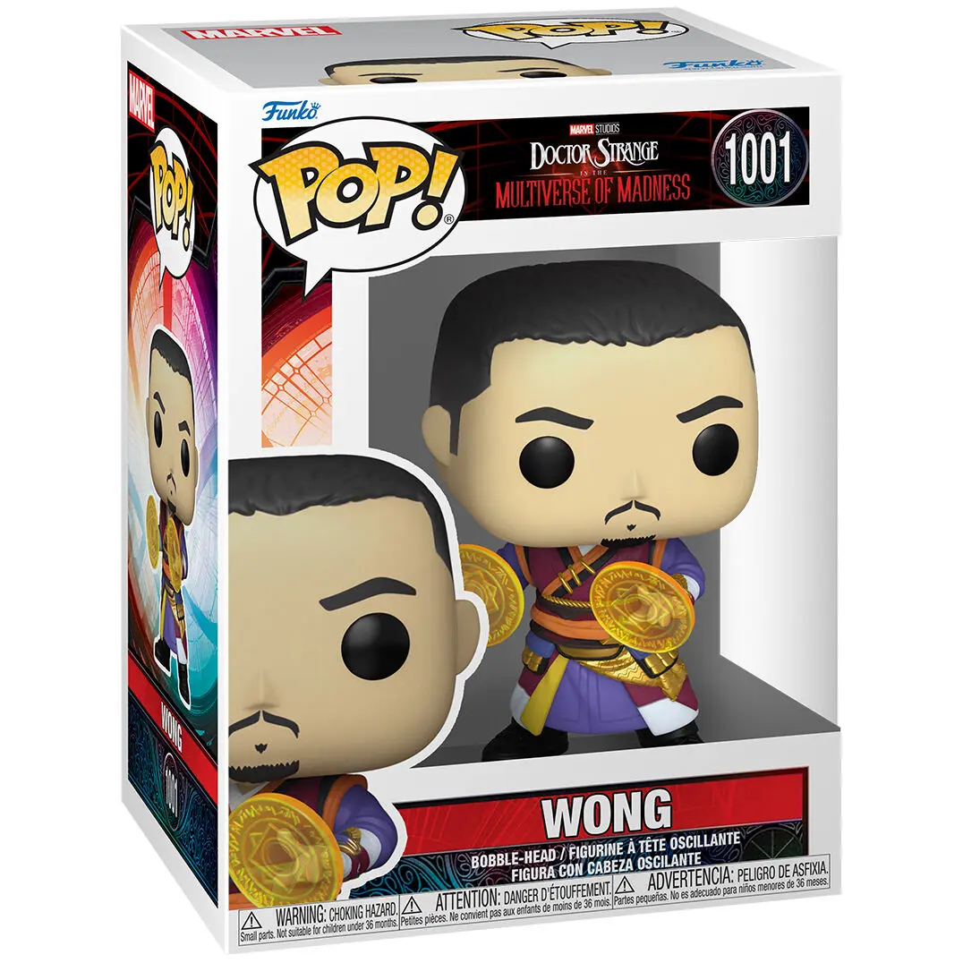 Doctor Strange in the Multiverse of Madness POP! Marvel Figurka Winylowa Wong 9 cm zdjęcie produktu