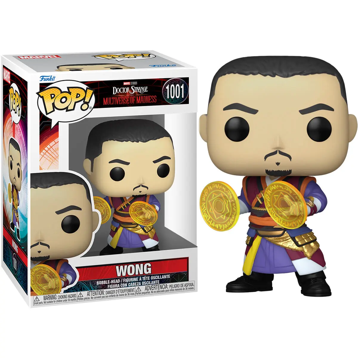 Doctor Strange in the Multiverse of Madness POP! Marvel Figurka Winylowa Wong 9 cm zdjęcie produktu