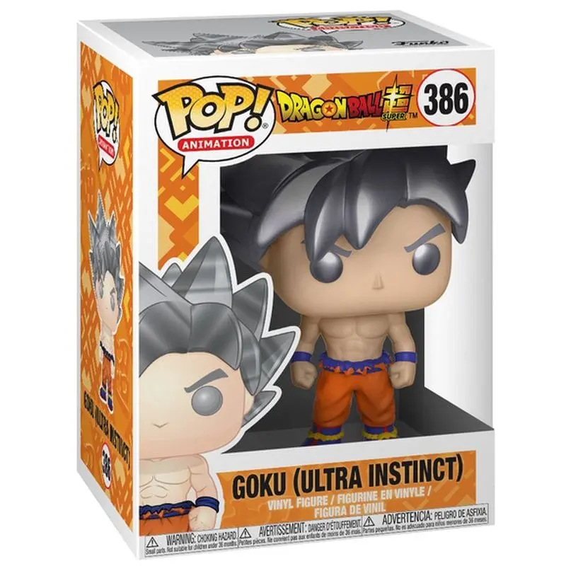 Dragon Ball Super POP! Animation Figurka winylowa Goku (Ultra Instinct) 9 cm zdjęcie produktu